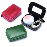 【CC】 Makeup with Mirror Female Holder Purse Color Toiletry Storage Organizer