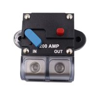 Vehicle Circuit Breaker Resettable Leakage Protection High Conductivity Speaker Security Fuse 50A 60A 100A 120A 150A 200A 300A