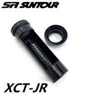 Sr Suntour ท่อนซีลน้ำมัน XCT-JR วงแหวนสำหรับปัดน้ำฝนและแขนเลื่อนมีเส้นพลาสติกชิ้นส่วนสำหรับซ่อมตะเกียบด้านหน้า