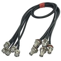 【CW】▼❁  RG58 Male Plug to Female Jack Bulkhead Crimp Pigtail Coax Cable Wire terminals 6inch 10FT