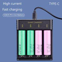 【เรือจากประเทศไทย】รางชาร์จถ่าน 4.2V 18650 Charger Li-ion battery เครื่องชาร์จ 18650 LiitoKala PD-4 แบบ 4/3/2/1ช่อง เต็มตัดอัตโนมัติ รองรับ 18650 / Ni-Cd / NiMH / Li-ion / Lifepo4