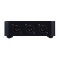 XLR Splitter 6 Level Signal Splitter Audio Speaker Studio Equipment Black