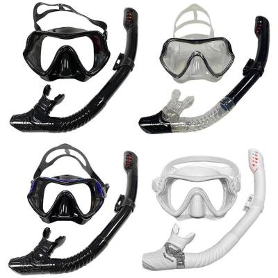 Adults Professional Snorkel Diving Masque And Snorkels Goggles Glasses Diving Swimming Easy Breath Tube Set Snorkel Masque diplomatic