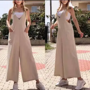Womens Fashion Formal Dress OL Outfit Suit Wide Leg Jumpsuits Solid Color