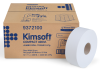 KIMSOFT กระดาษชำระม้วนใหญ่ คิมซอฟต์ จัมโบ้ โรล ทิชชู่ หนา 2 ชั้น รหัสสินค้า 93721 สินค้าคิมเบอร์ลี่ย์-คล๊าค โปรเฟสชั่นแนล 12 ม้วน ม้วนละ 400 เมตร