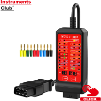 Instruments WOYO 12 V 24 V แบบพกพา CAN Tester 16 Pin Break Out กล่องการตรวจจับ CAN Bus Circuit Tester การวินิจฉัยรถ On-Board Diagnostics Tester