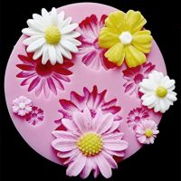 3D Flower Silicone Fondant Mould Cake Sugarcraft Decor Baking Chocolate Icing Mold