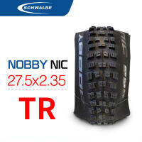 【Free shipping】Schwalbe NOOBY ทรงกระบอกจักรยานเสือภูเขา27.5*2.35 (650B) งู EVO ชดเชยยางจักรยานเสือภูเขาแบบไม่มีท่อพับสีดำยางรถออฟโรด