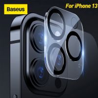 (Hulux electron)  Baseus 2ชิ้นตัวป้องกันเลนส์กล้องสำหรับ iPhone 13 Mini Pro Max 2021ฟิล์มเลนส์เต็มกรอบเคสป้องกันกระจกกล้องใส