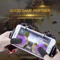 1 Pair Breathable Mobile Game Controller Finger Sleeve Touchs Trigger For PUBG game Accessories Gloves Finger Sleeve DJA88