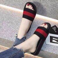 COD DSFEDTGETEER Net celebrity slippers female summer wear new ins tide home non-slip students Korean fashion ladies sandals outdoor网红拖鞋女[ 類別性]507686357.my04.01