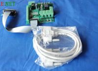 ♝☒ Free Shipping 5 Axis CNC interface board Mach3 connector board with Parallel port adapter plate and parallel cable