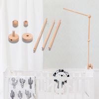 7Pcs Assembly Rattles cket Set Infant Crib Mobile Bed Bell cket Protection Newborn Baby Toys Wooden Bed Bell Accessore Numbers