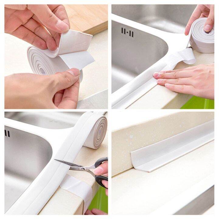 sink-sealing-strip-tape-bathroom-shower-pvc-self-adhesive-seal-tape-waterproof-wall-sticker-cabinet-stove-edge-tape