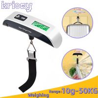 Portable LCD Digital Hanging Scale Luggage Suitcase Baggage Weight Travel Scales with Belt for Electronic Weight Tool 50kg/110lb Luggage Scales