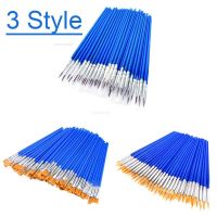 50 PCS Paint Brush Small Brushes Volume For Painting Detail Essential Props For Painting Art  artist accessories Stationery Artificial Flowers  Plants