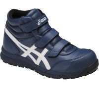 Asics FCP302 High Tube Lightweight Shoes Work Plastic Steel Toe 3E Wide Last