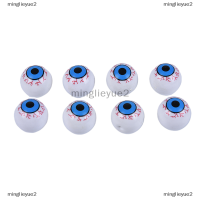 minglieyue2 4pcs New eyeball-shaped Valve caps สำหรับจักรยานพลาสติกโลหะและยางล้อรถ