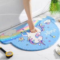 Fantasy Magic Unicorn Series Soft Mats Rugs Home Entrance Car Bedroom Toilet Bathroom Door Absorbent Non-Slip Foot Padding