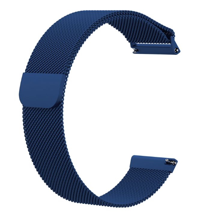 สำหรับแถบนาฬิกาแบบ-milanese-fitbit-ในทางกลับกันขนาด-s-สีน้ำเงิน-ขายเอง