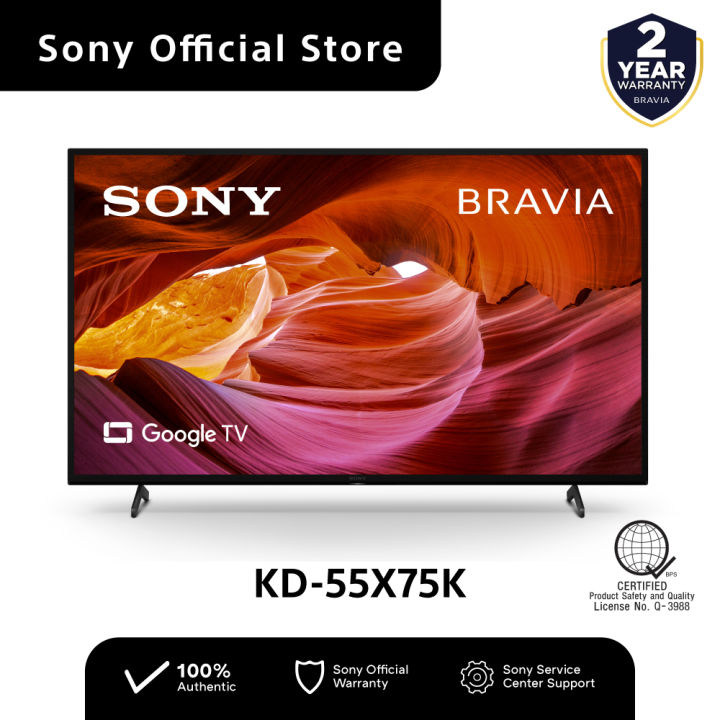 SONY BRAVIA 55" X75K | 4K HDR LED | Google TV | Lazada PH