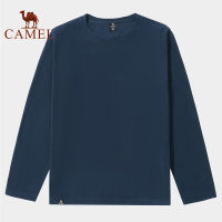 Camel Sports เสื้อเชิ้ตแขนยาวผู้ชายคู่เสื้อขนแกะบาง