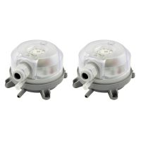 ✽♟☫ 2X Air Differential Pressure Switch 50-500Pa Adjustable Micro- Pressure Air Switch