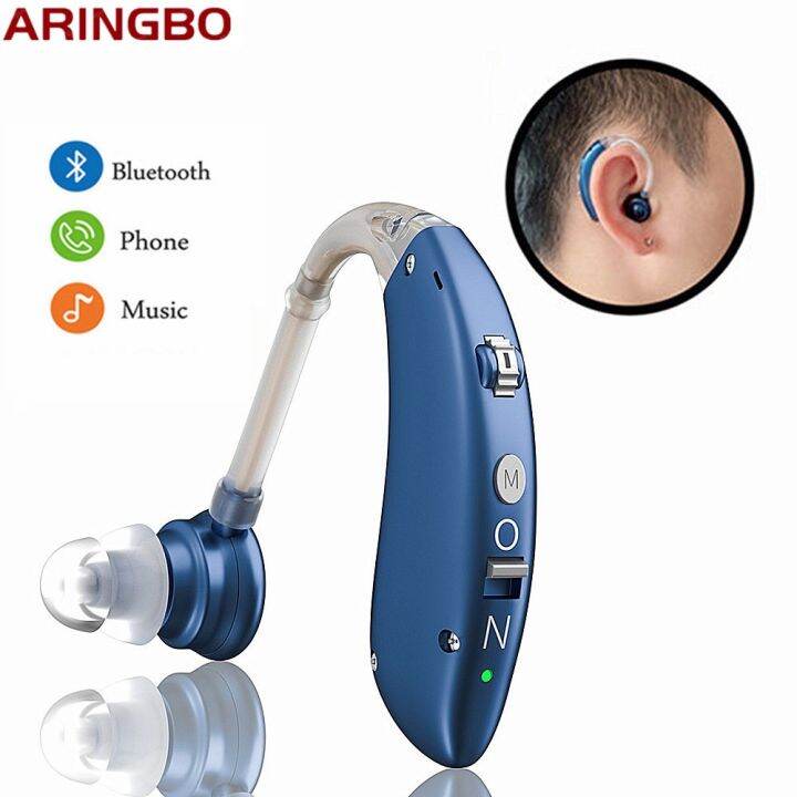 ☎ NEW Bluetooth Hearing Aid Deaf Voice Loud speaker Elderly Deaf Mini