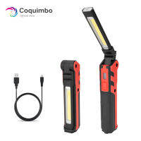 Waterproof Working Lamp USB Rechargeable LED Flashlight 270 Degree Flexiable Built In 2000mAh Battery Magnet Hook Torch Lamp