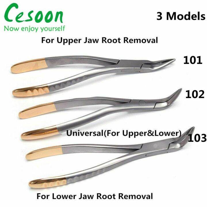 Dental Tooth Root Extraction Forceps Surgical Extracting Invasive
