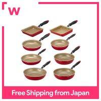 [evercook] Non-stick Frying Pan Red IH EIFP13RD2 - 30RD2 | Gas, Heater, Induction Cooker / DOSHISHA