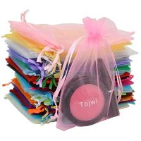 7x9 9x12 10x15 13x18cm 50 Pieces 19 Colors Jewelry Bag Wedding Gift Organza Jewelry Bag Display Packaging Jewelry Pouches 5Z Gift Wrapping  Bags