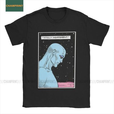 Watchmen Men T Shirt Smiley Dr Manhattan Novel Alan Moore Emo Nihilist Heroes Hipster Tees Tshirt