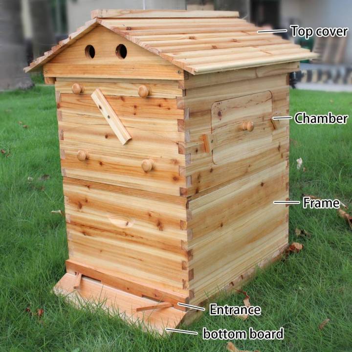 บ้านไม้เลี้ยงผึ้ง-กล่องไม้เลี้ยงผึ้ง-บ้านผึ้ง-กล่องอุปกรณ์สำหรับเลี้ยงผึ้ง-ที่เลี้ยงผึ้ง