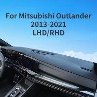 ฝาครอบแผงหน้าปัดรถยนต์สำหรับ Mitsubishi Outlander 2013-2023อุปกรณ์แผ่นป้องกันภายในพรมม่านบังแดดแผ่นรองพลาสติก