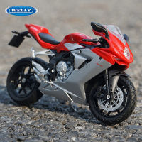 AWELLY 1:18 MV Agusta F3 800ล้อแม็กกีฬารถจักรยานยนต์รุ่นจำลอง D Iecast โลหะของเล่นรถจักรยานยนต์รุ่นเก็บเด็ก GiftM