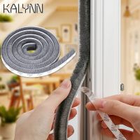 10-5m Adhesive Brush Weather Stripping Door Sweep Brush Sliding Sash Door Window Wardrobe Seal Dustproof Weatherproof soundproof Decorative Door Stops