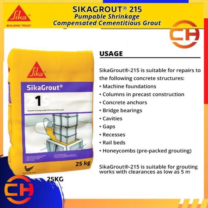 SIKA GROUT 215 (25 KG) Lazada