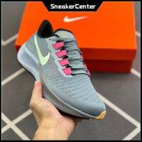 2023 HOT Original ΝΙΚΕ Ar* Zom- Pegsus- 37 Low-Top Breathable Cushion-Shock Marathon Running Shoes Outdoor Fashion Comfortable Casual Hiking Shoes Grey Green （Free Shipping）