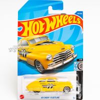 ❗ No. 155 39; 47 CHEVY FLEETLINE Chevrolet Yellow Mattel Hot Wheels Alloy Small Sports Car