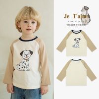 「สินค้าลิขสิทธิ์แท้」Iris kids IKS082304 Dalmatians dog T-shirt เสื้อผ้าเด็ก เสื้อแขนสั้น