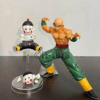 ZZOOI Tien Shinhan Dragon Ball Figure Tien Shinhan Figurine PVC Chiaotzu Action Figures Collection Model Toys Anime Statue