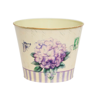 U-RO DÉCOR รุ่น VIOLET ไซส์ S กระถางดอกไม้ ขนาด เส้นผ่านศูนย์กลาง 15 x 13 CM.