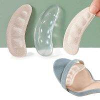 Soft Silicone Pads for Womens Shoes Anti-Slip Forefoot Insert Pad Heel Liner Gel Insoles for Heels Sandals Non-slip Foot