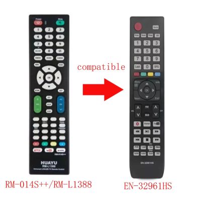 EN-32961HS RM-014S++/RM-L1388 New EN-32961HS Replaced Remote Control fit for Hisense TV N42K391 N50K391 N55K391 LTD-N42K391
