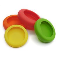 【hot】 4Pcs/Set Silicone Lid Reusable Sealed Food Telescopic Keep Bowl Elastic Fruit Cover