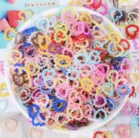 200pcs/lot Flat Beads Heart Shape Beads Craft Imitation Pearls Flatback For Art Scrapbooking Decoration DIY Jewelry Making