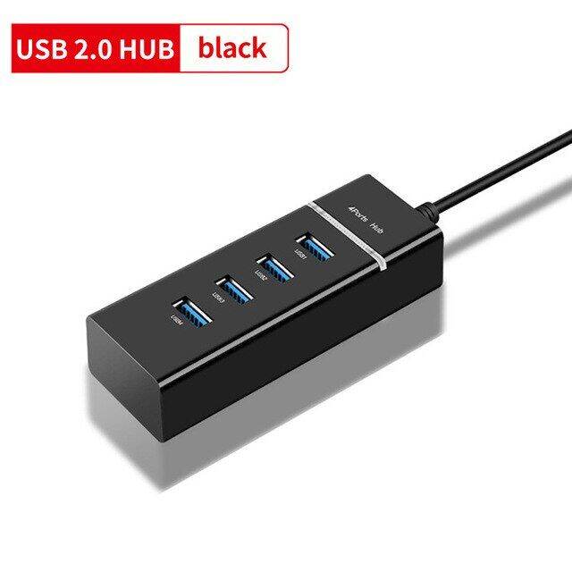 ฮับ-usb-4พอร์ต-usb-2-0-3-0ฮับ-splitter-ความเร็วสูงเครื่องแยกอเนกประสงค์ตัวขยายสายอะแดปเตอร์-usb-สำหรับพีซีตั้งโต๊ะ-mac-แล็ปท็อปโน้ตบุ๊ค-feona