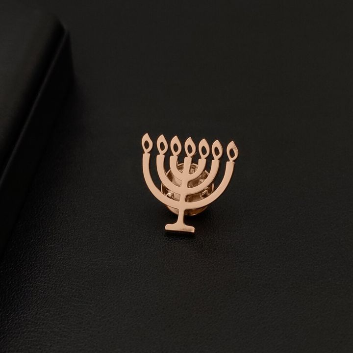 เข็มกลัด-menorah-สำหรับผู้ชายเข็มกลัดสแตนเลสป้ายแห่งศรัทธาของชาวยิว-hanukkah-pins-พระเจ้า-shabbat-เครื่องประดับเสื้อสูทเครื่องประดับ