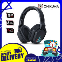 หูฟังบลูทูธเกมมิ่งส์ ONIKUMA HEADSET GAMING BLUETOOTH / JACK 3.5MM. BLACK รุ่น B60 เปิดบิลภาษีได้ พร้อมส่ง